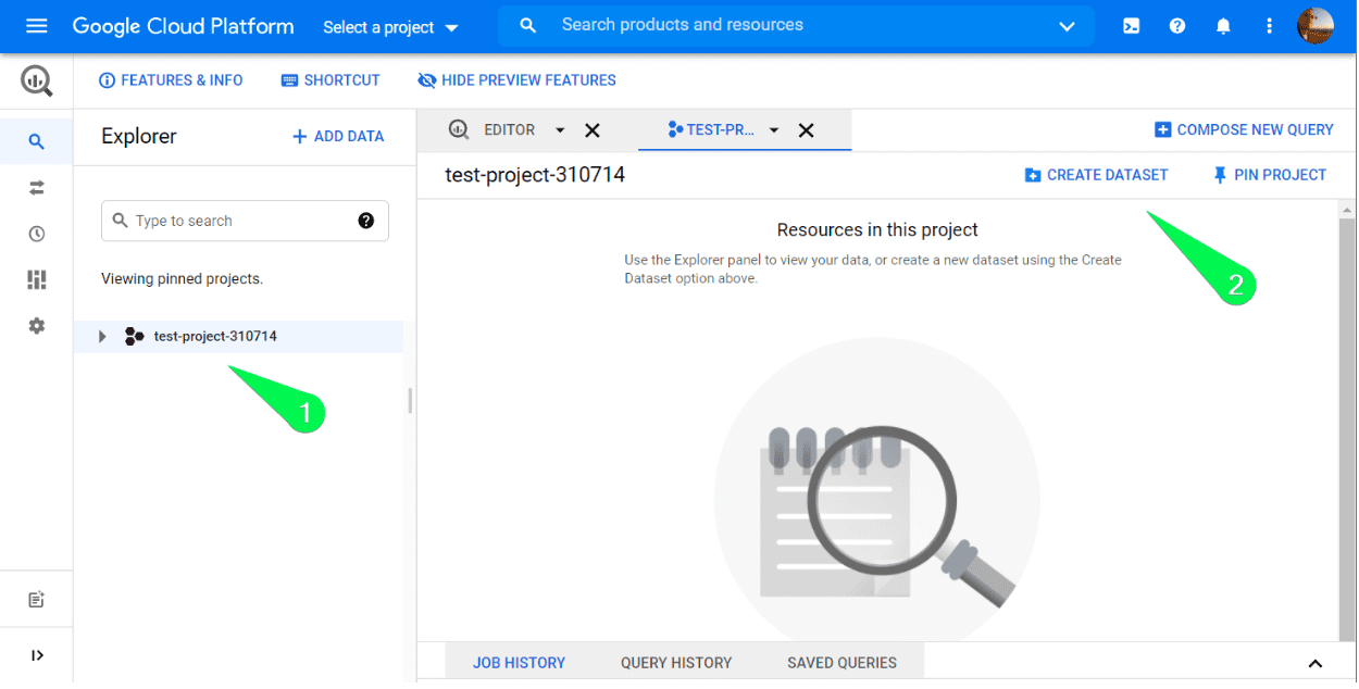 Bigquery exempel