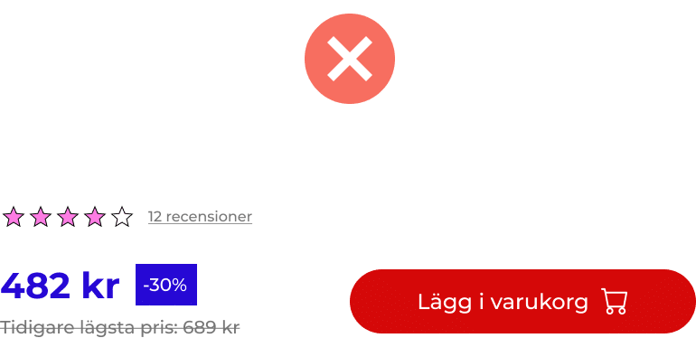 Dålig UI-design.